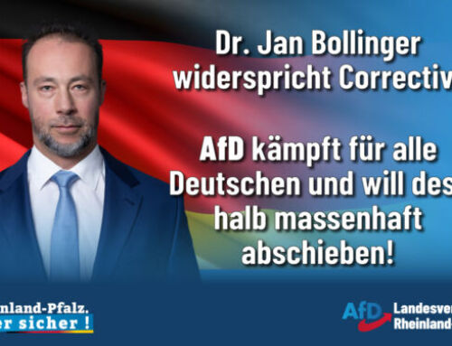 Dr. Jan Bollinger widerspricht Correctiv-Kampagne!