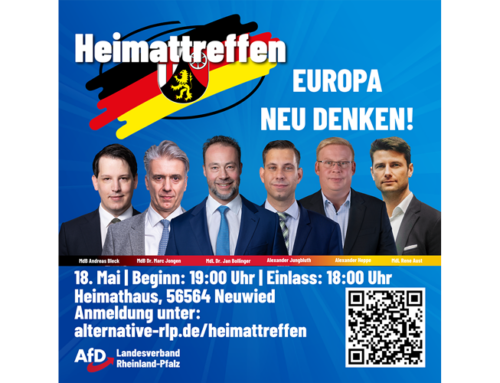 Heimattreffen der AfD Rheinland-Pfalz – Europa neu denken!